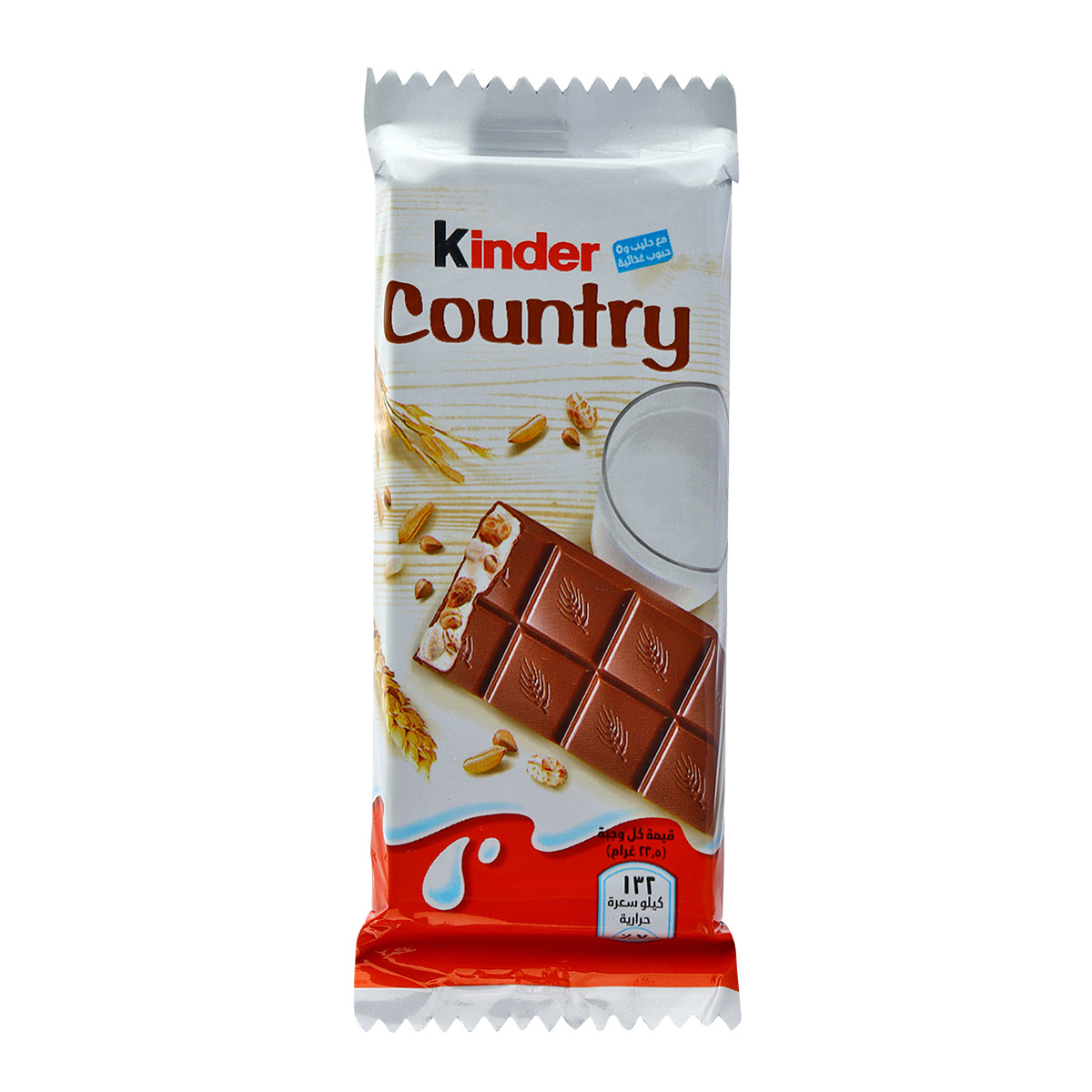 Kinder Country Chocolate Bar with Cereal 23.5g