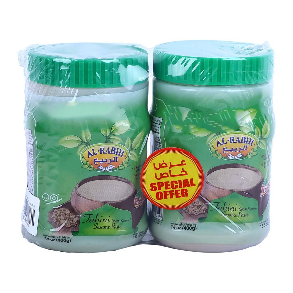 Al Rabhi Jahini Sesame Paste 2x400g
