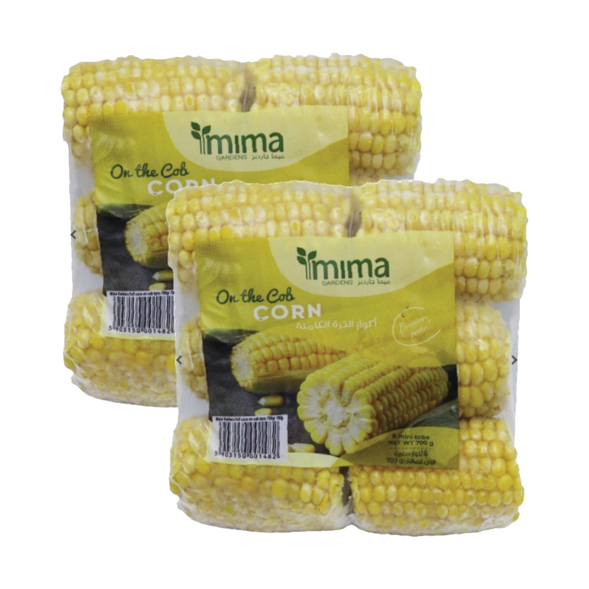 ذرة ميما على الكوز 2 × 700 غرام