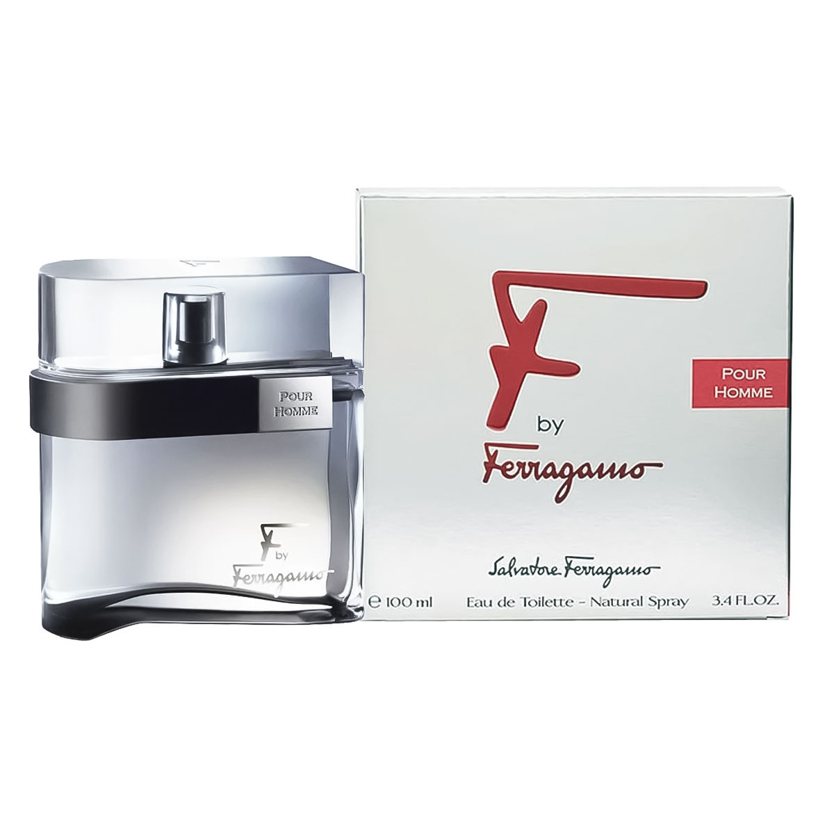 Salvatore Ferragamo F By Ferragamo Pour Homme Eau De Toilette For Men 100ml