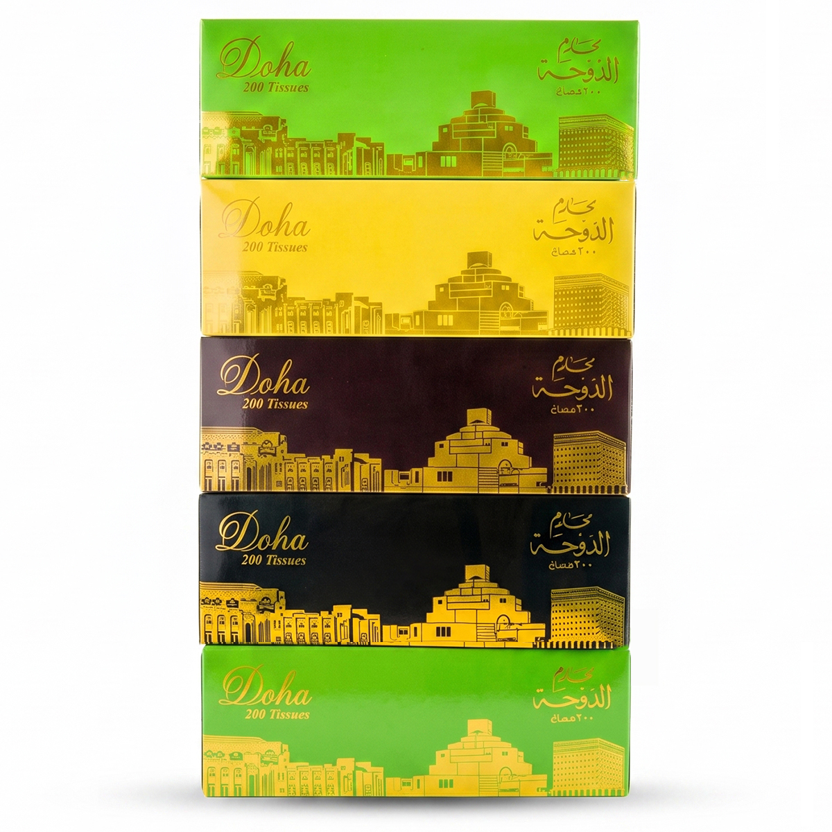 Doha Facial Tissue 5x200s