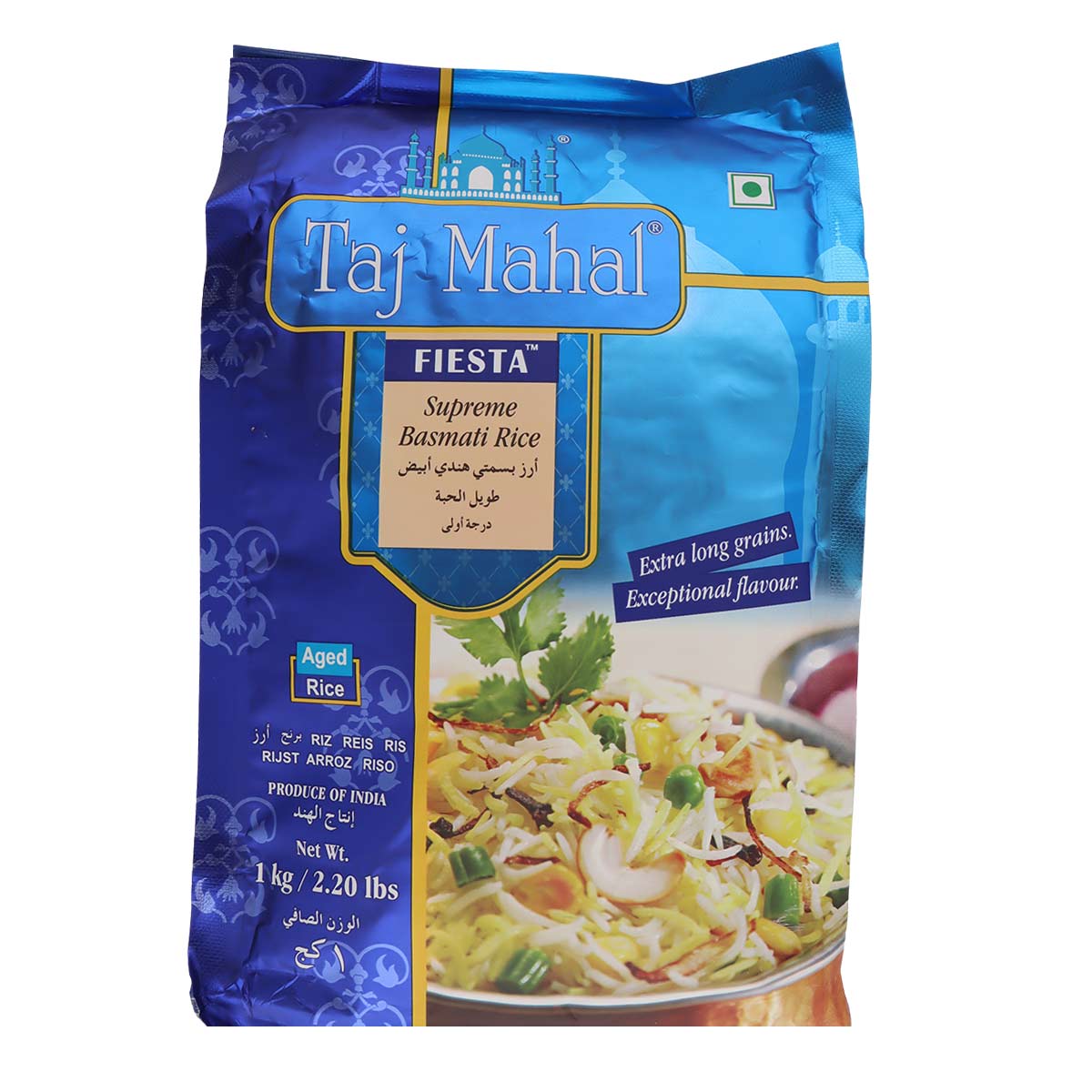 Taj Mahal Fiesta Supreme Basmati Rice 1kg