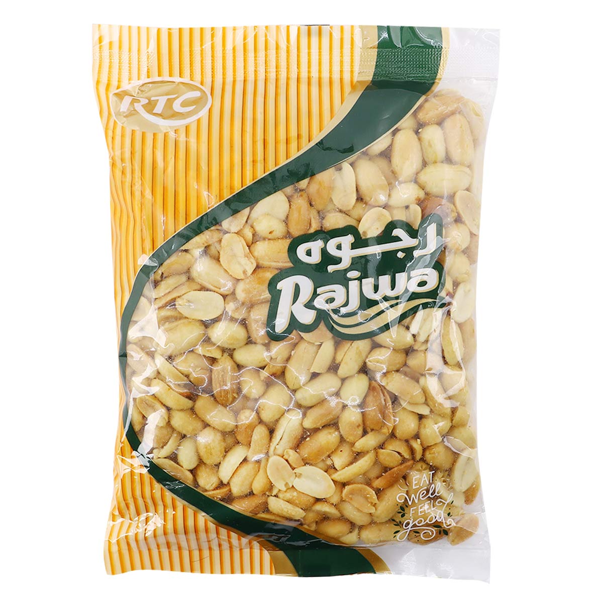 فول سوداني محمص من شركة RTC Rajwa، 400 غرام