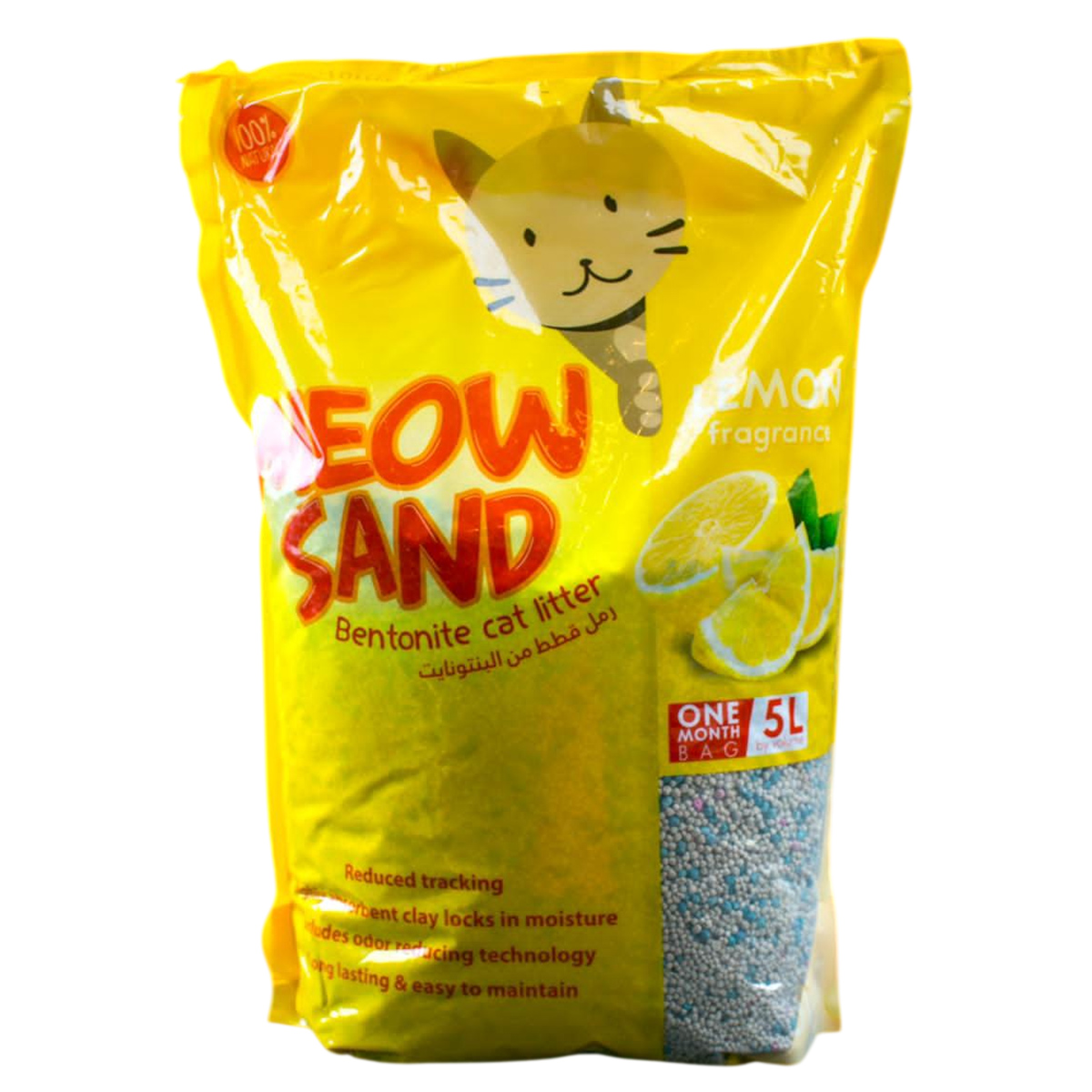 Meow Sand Bentonite Cat Lemon 5L