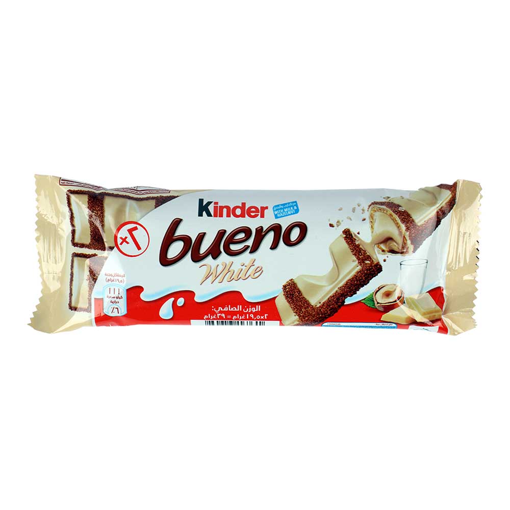 Kinder Bueno White Chocolate Bar 39g
