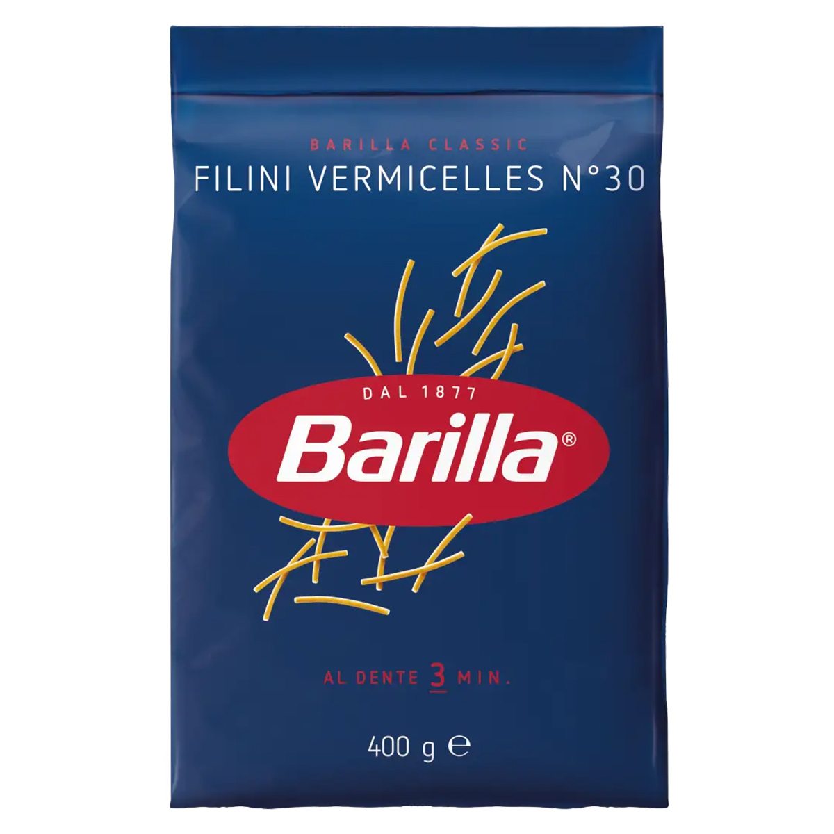Barilla Vermicelles N 30 Filini Pasta 400g