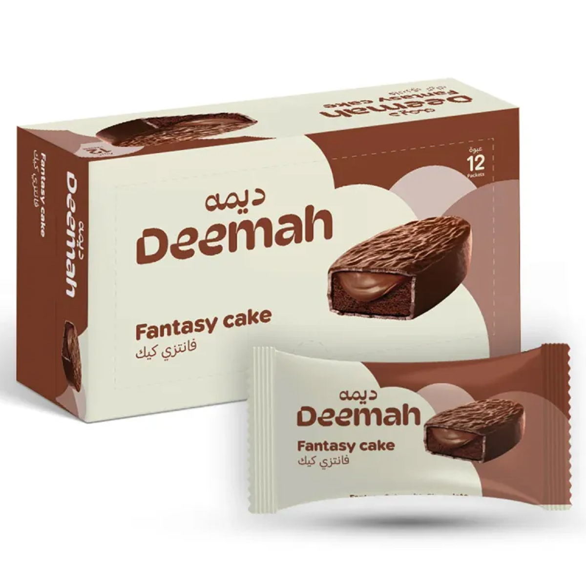 Deemah Fantasy Cake Choco 12x40g