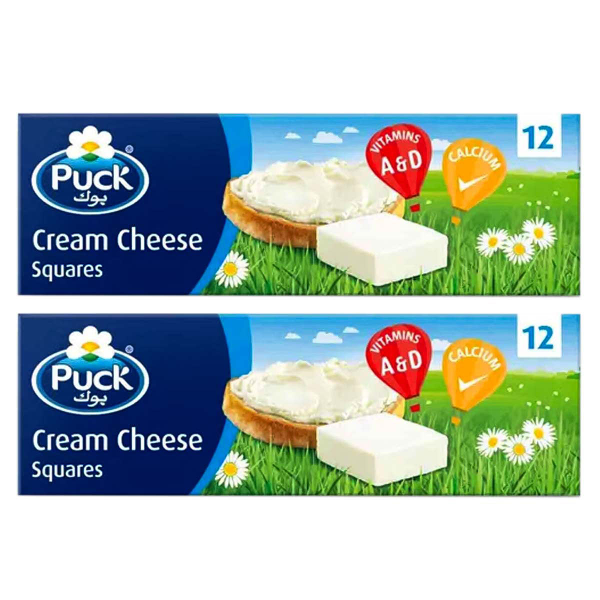 Puck Cream Cheese Square 2x216g