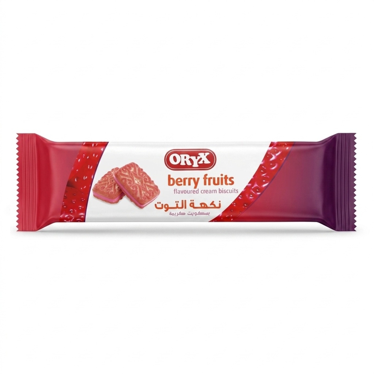 Oryx Berry Fruits Flavoured Cream Biscuits 82g