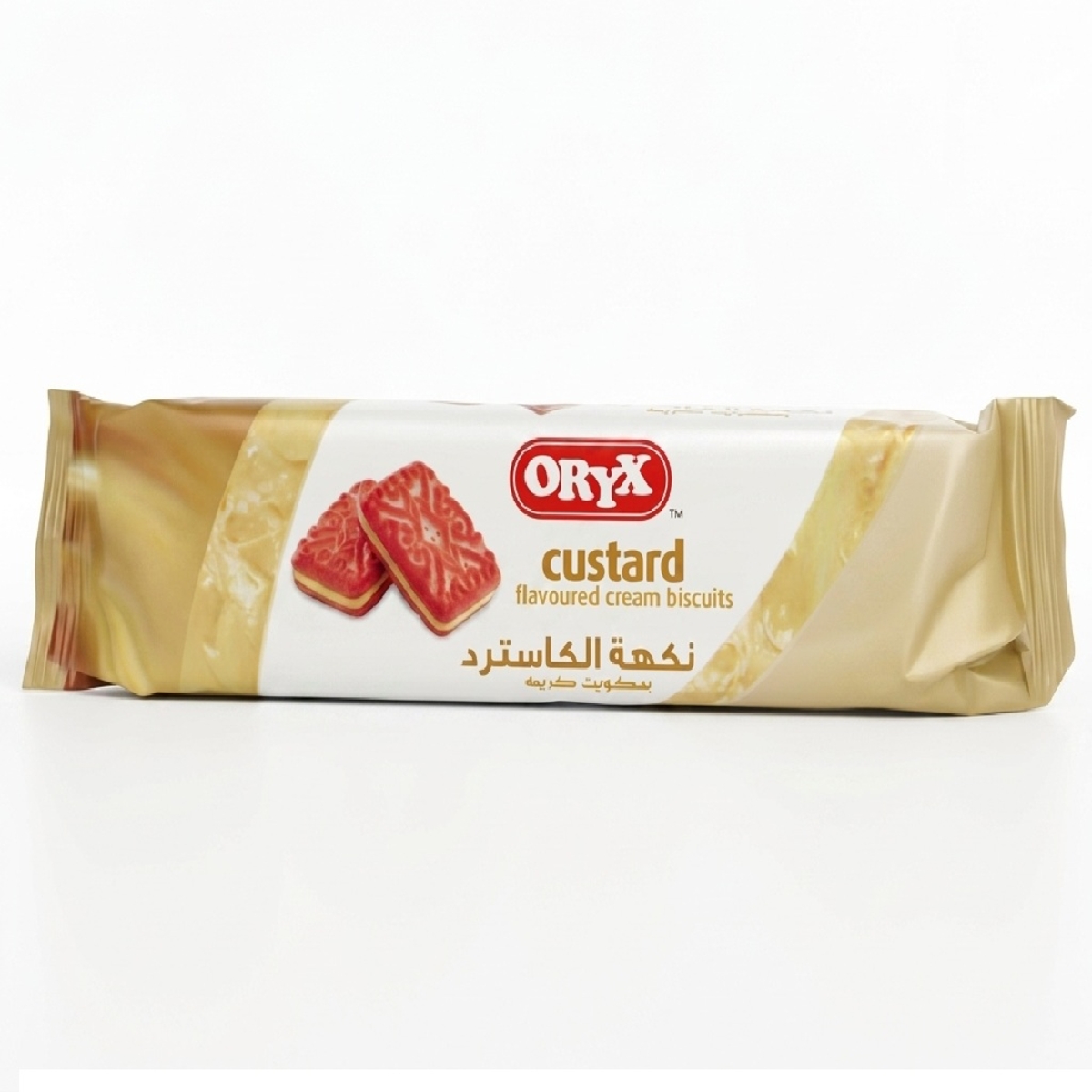 Oryx Cream Biscuits Custard Flavoured 82g