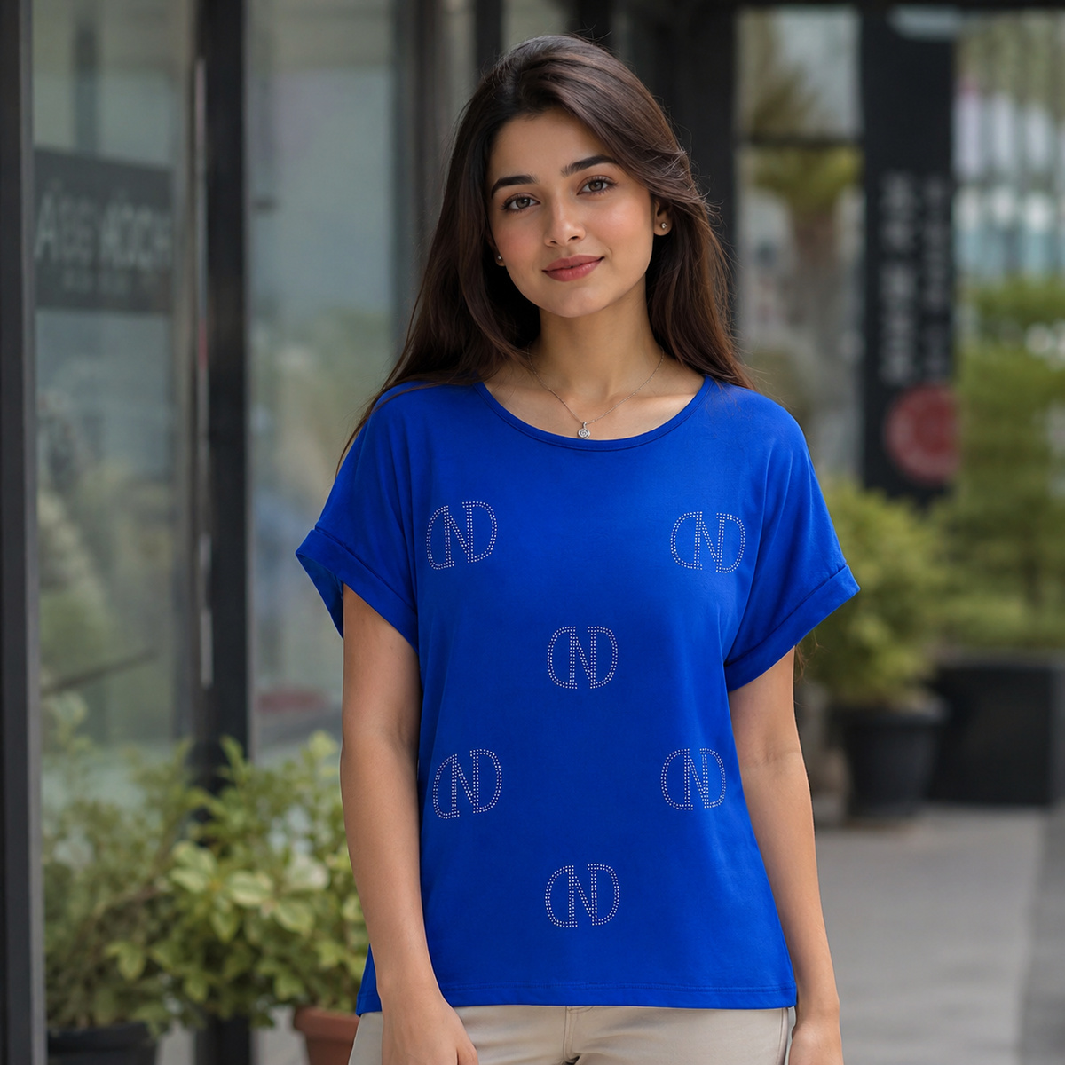 Ladies T Shirt Short Sleeve Free Size