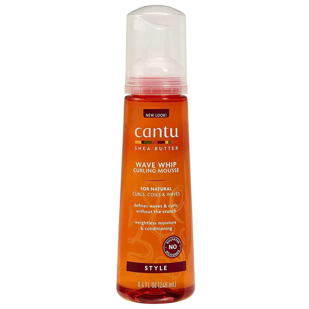 Cantu Wave Whip Curling Mousse 248ml