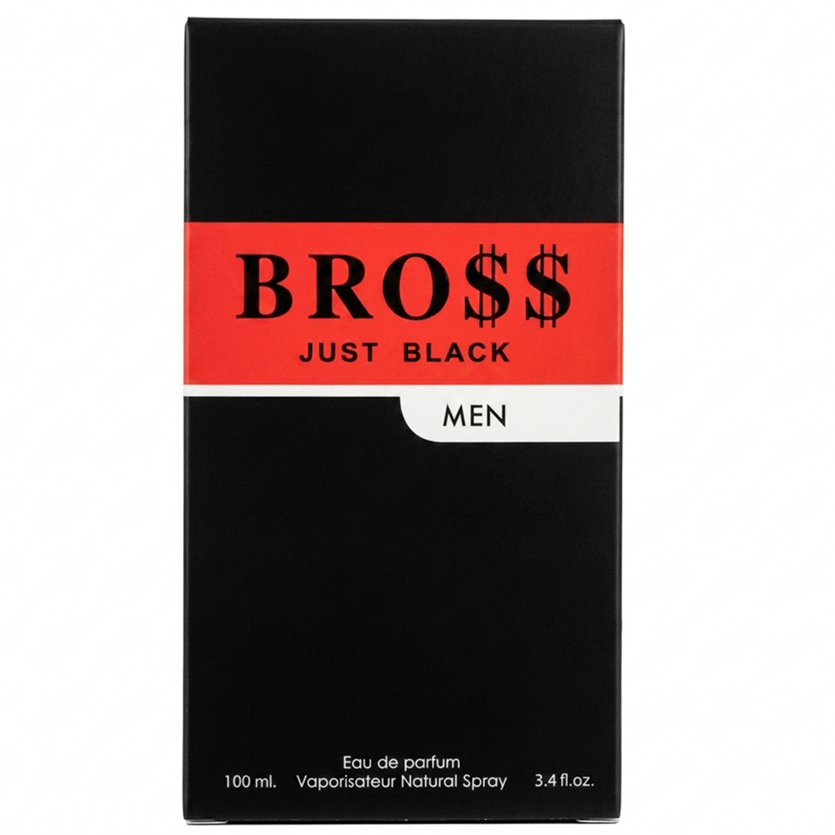 BROSS Just Black Eau de Parfum for Men 100ml
