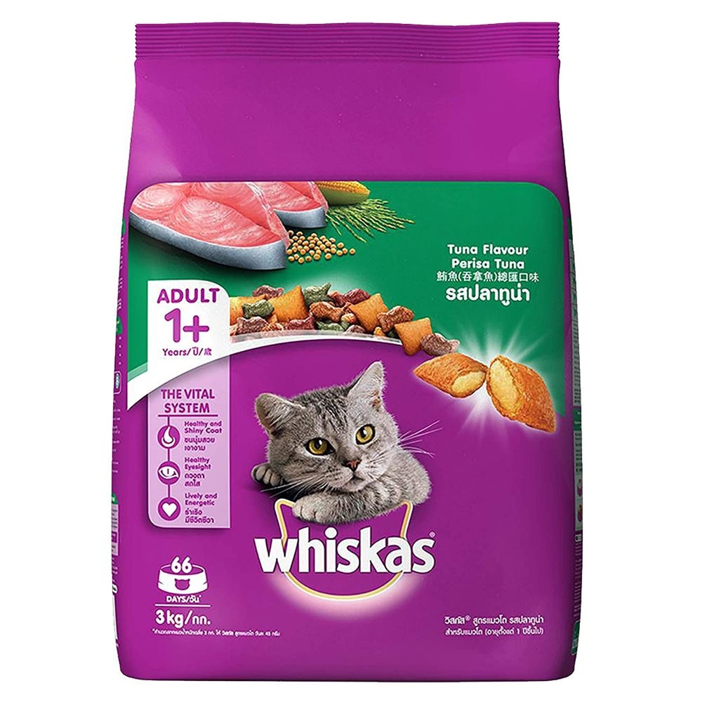 Whiskas Tuna Flavor 3kg Cat Food