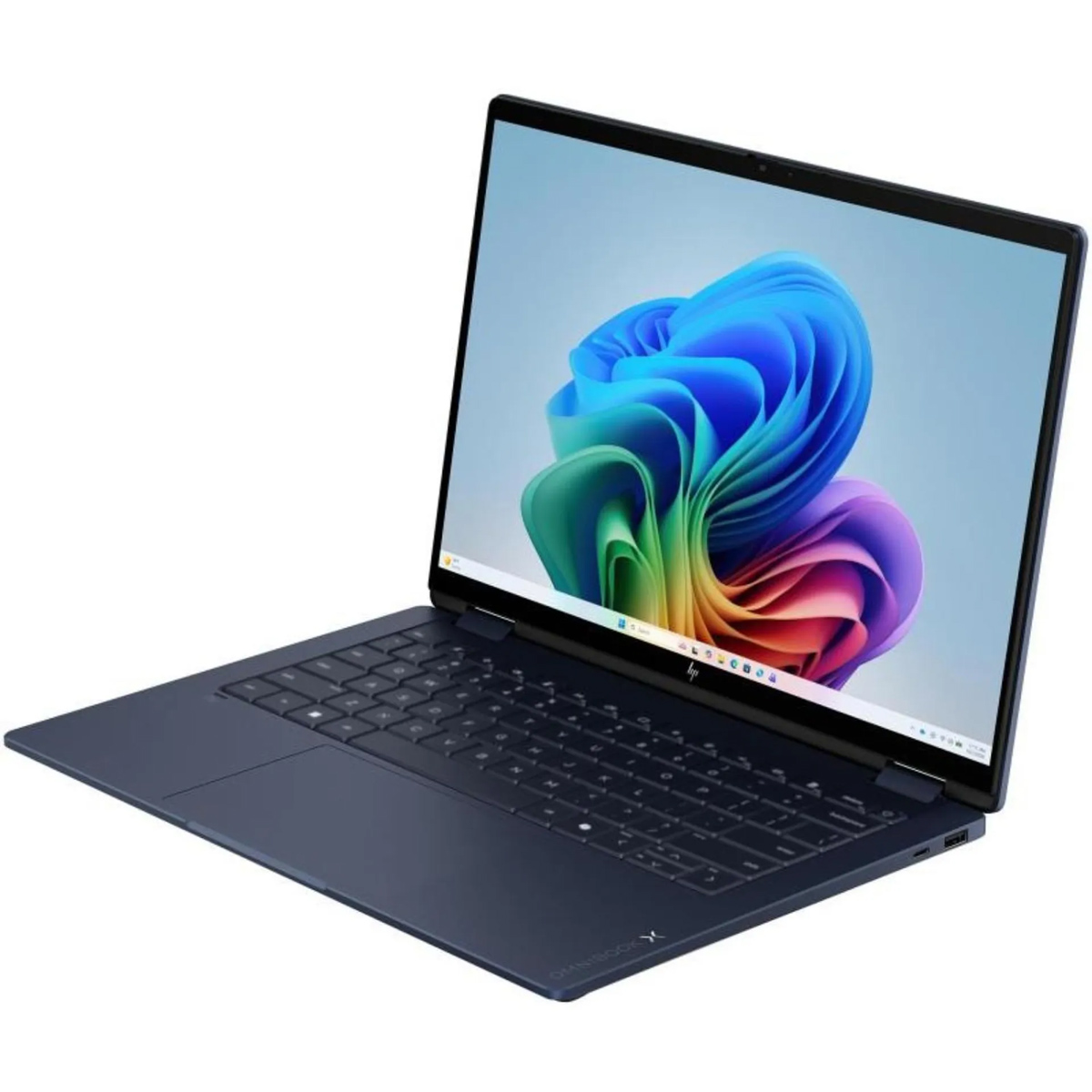 HP OmniBook Laptop X Flip NGAI, AMD Ryzen, 14 Inches (16GB,512GB) Atmospheric Blue D87VDEA