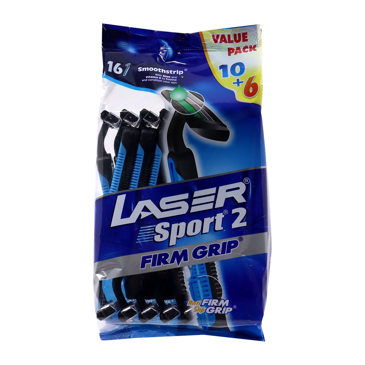 Laser Sport2 Firm grip Razor Vp 10+6