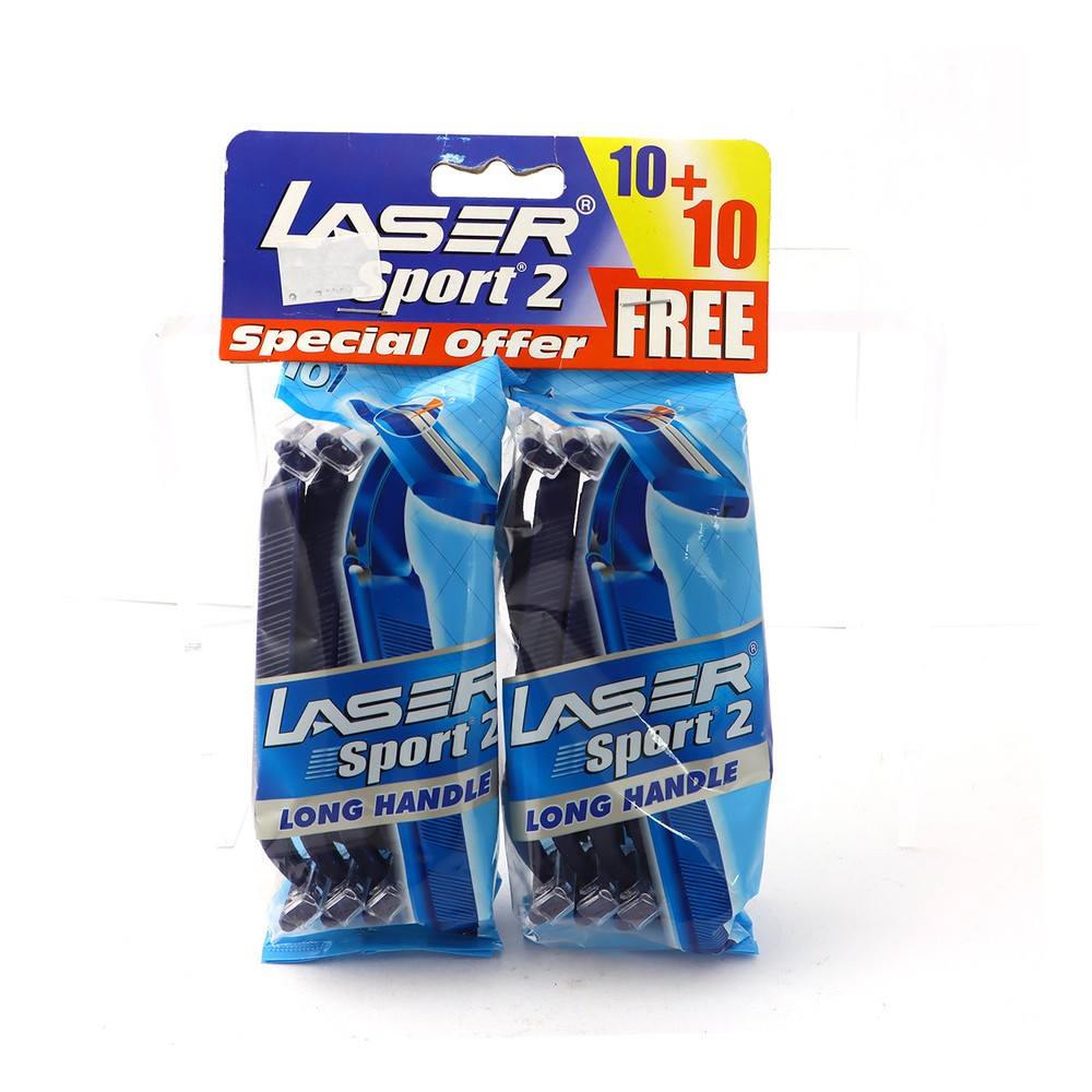 Lazer Sport 2 Shaving Razor Long Handle