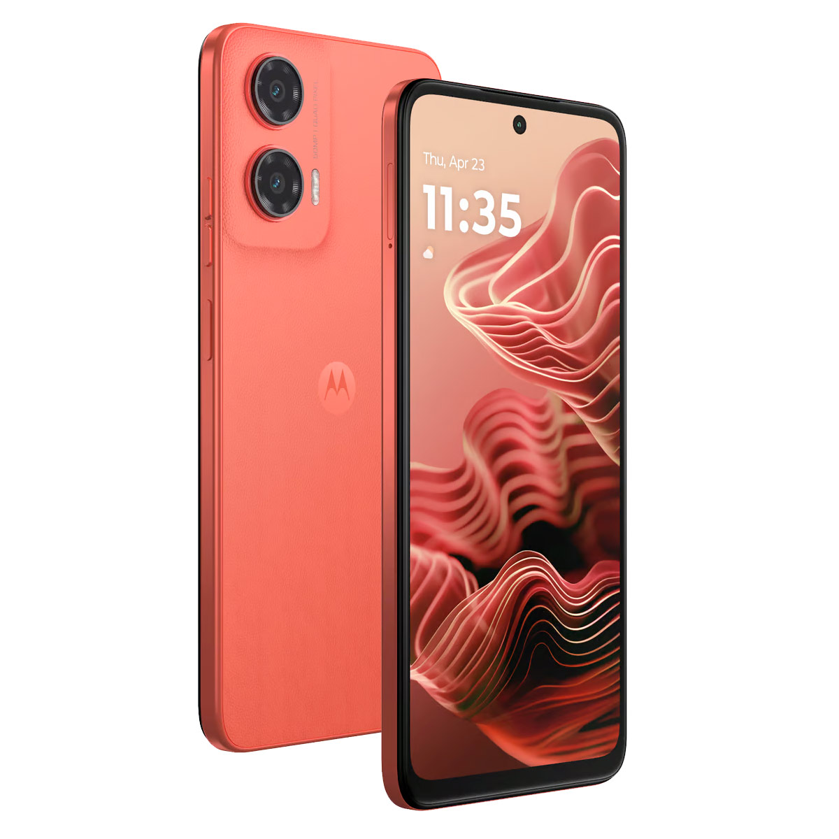 Moto G35 Mobile Phone (5G, 8GB, 128GB) Guava Red