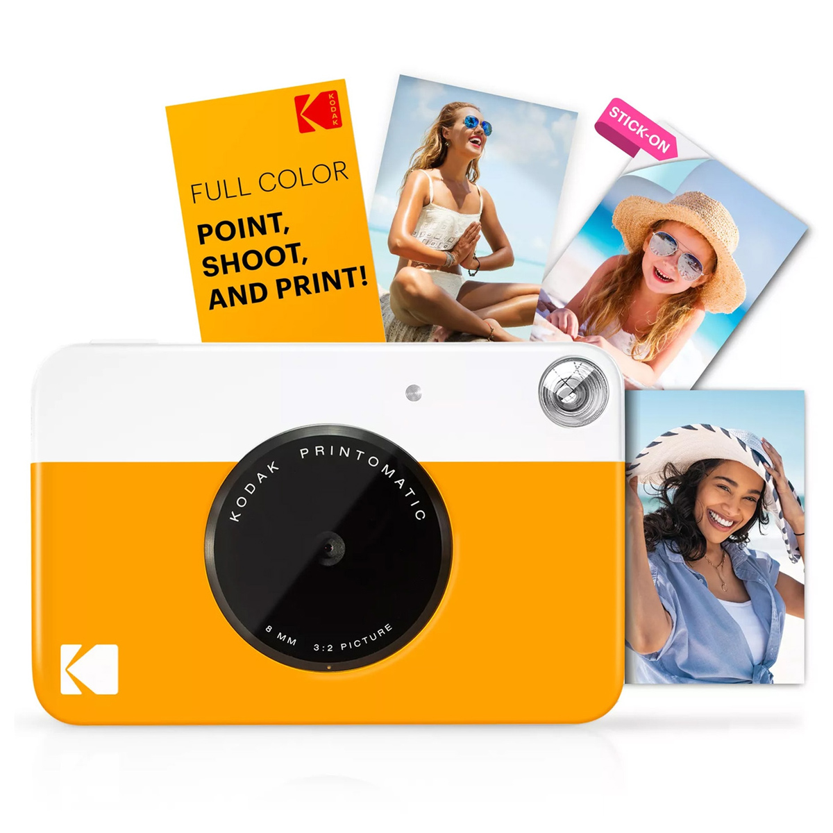 Kodak Printomatic Instant Printing Camera Yellow