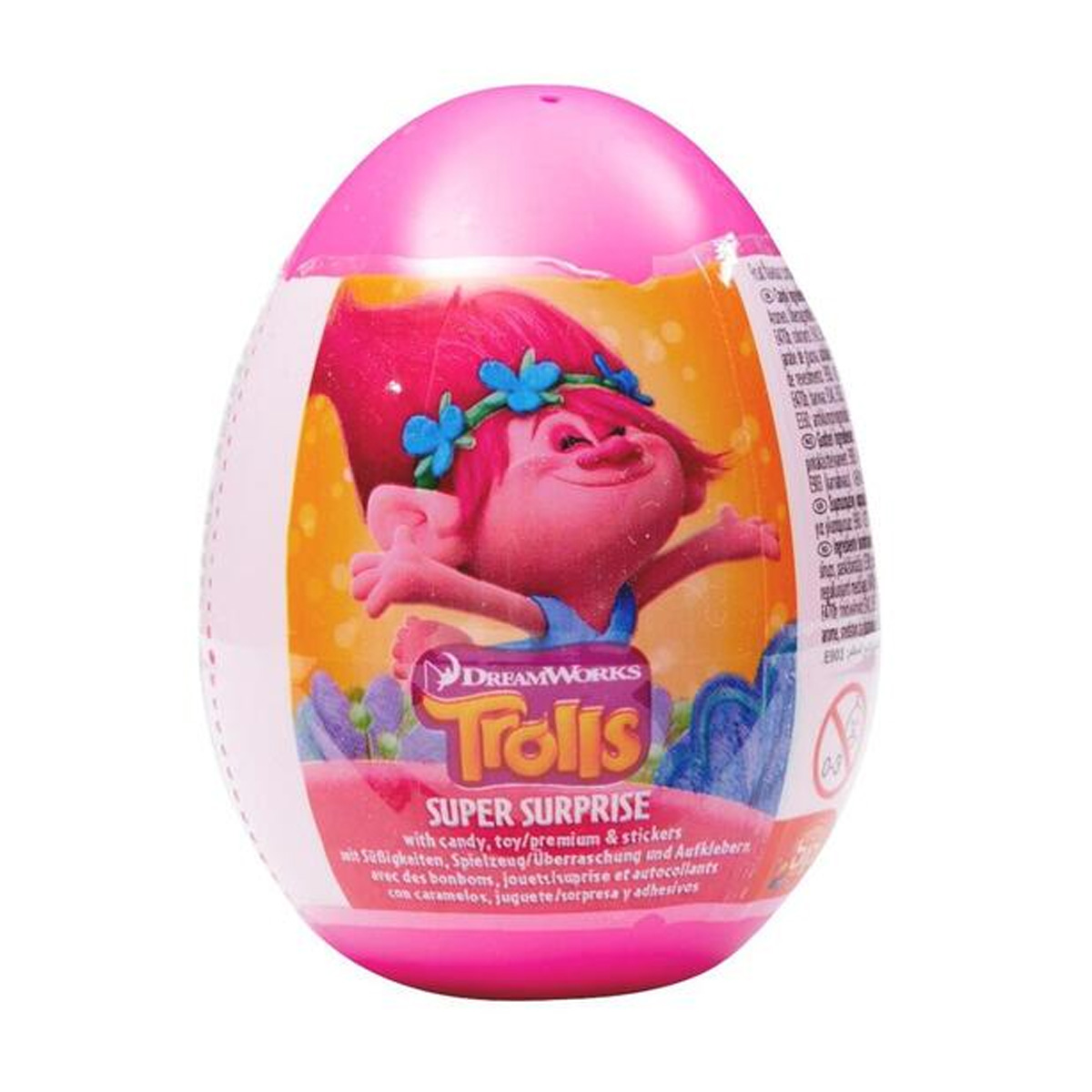 Dream Works Trolls Surprise Egg Candy 10gm