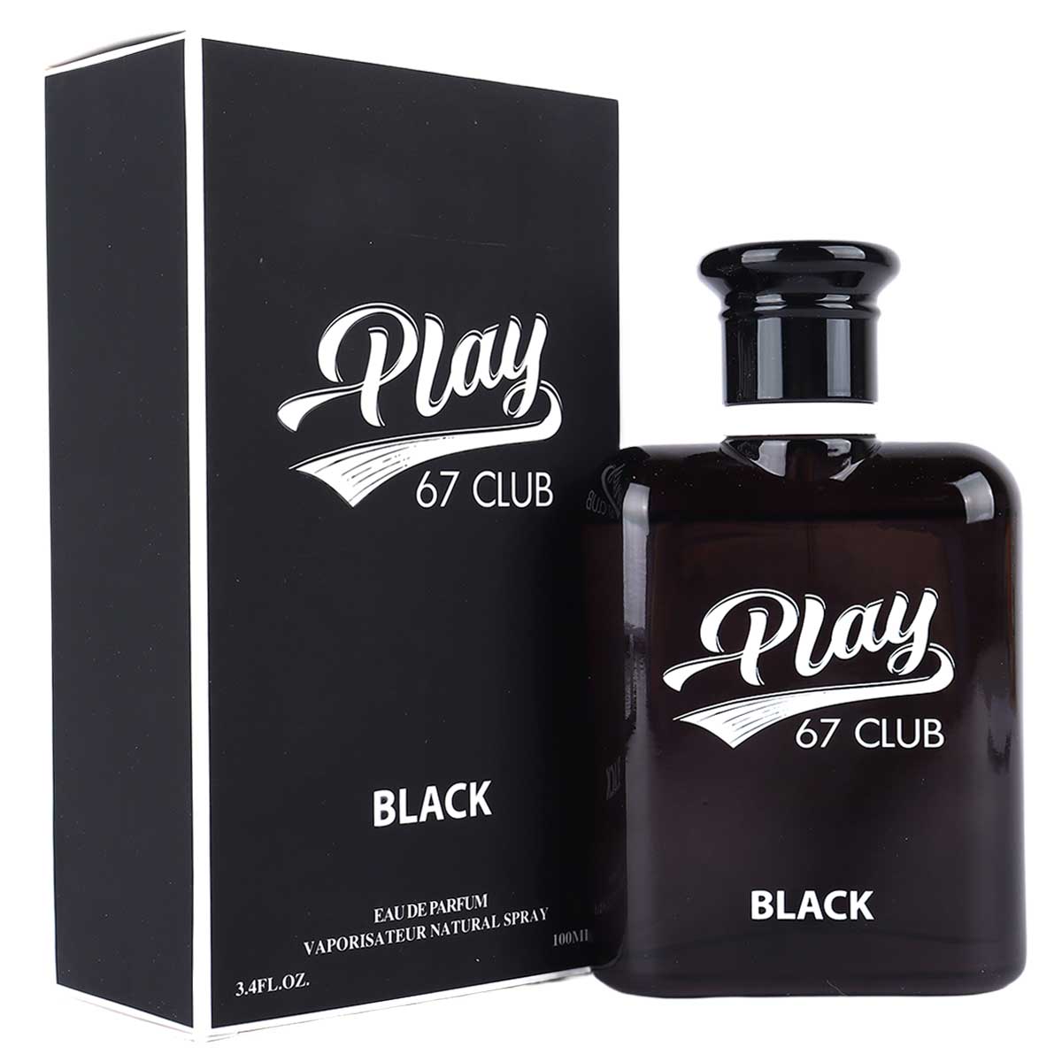 Play 67Club Black Mens Perfume 100ml