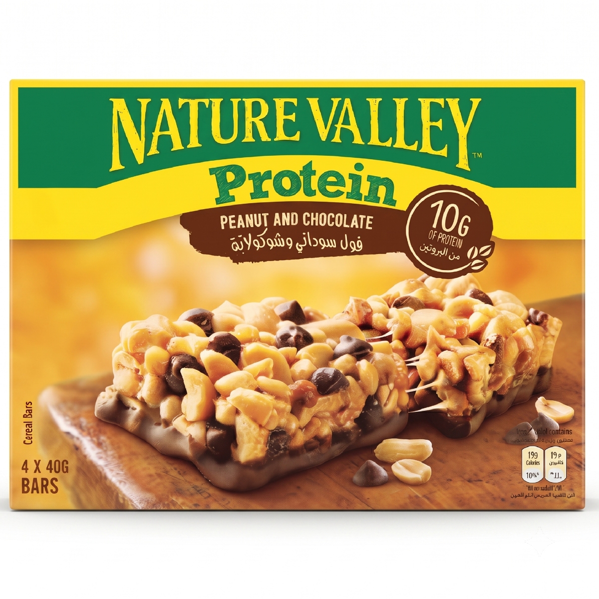 Nature Valley Protein Peanut and Chocolate Bars 4x40g