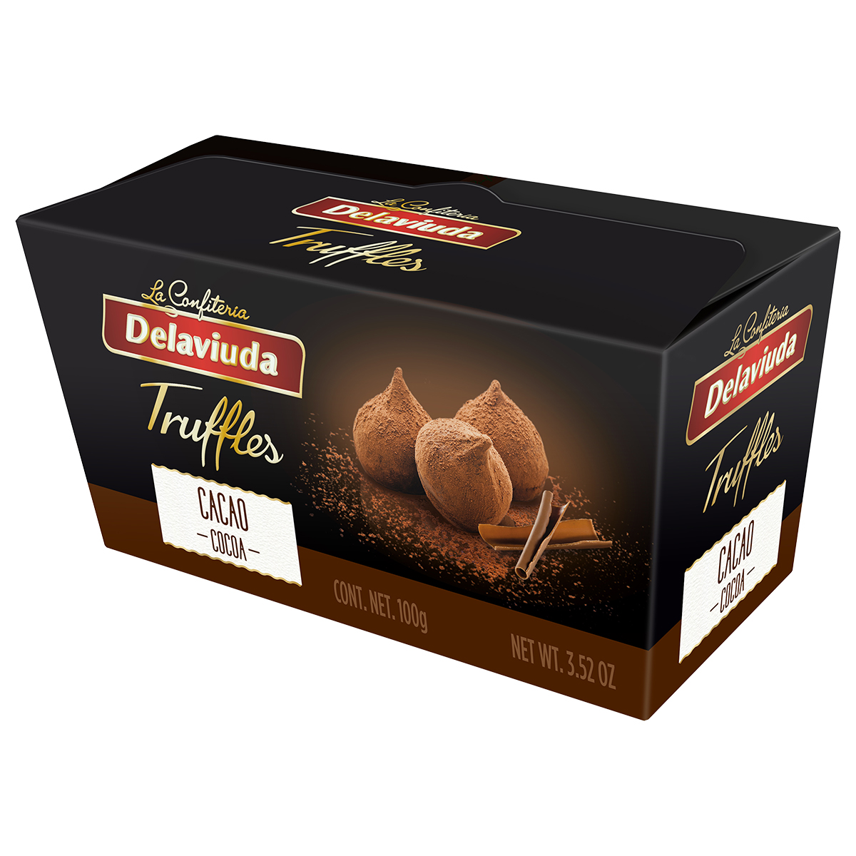 Delaviuda Cacao Truffles 100g