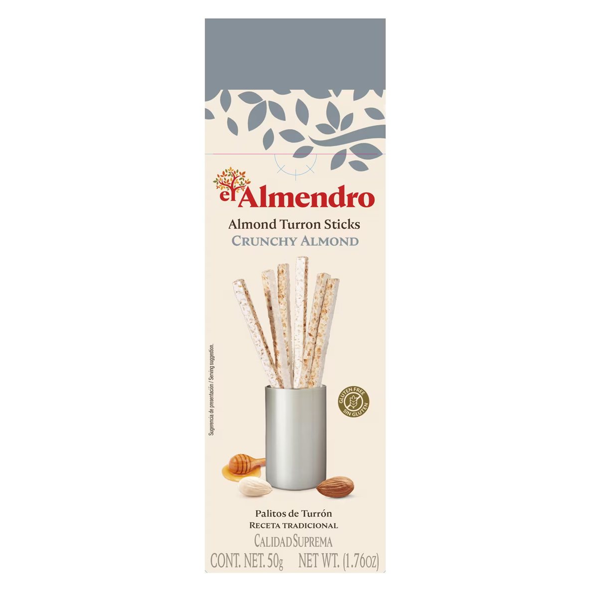 Crucchy Almond Turron Sticks50