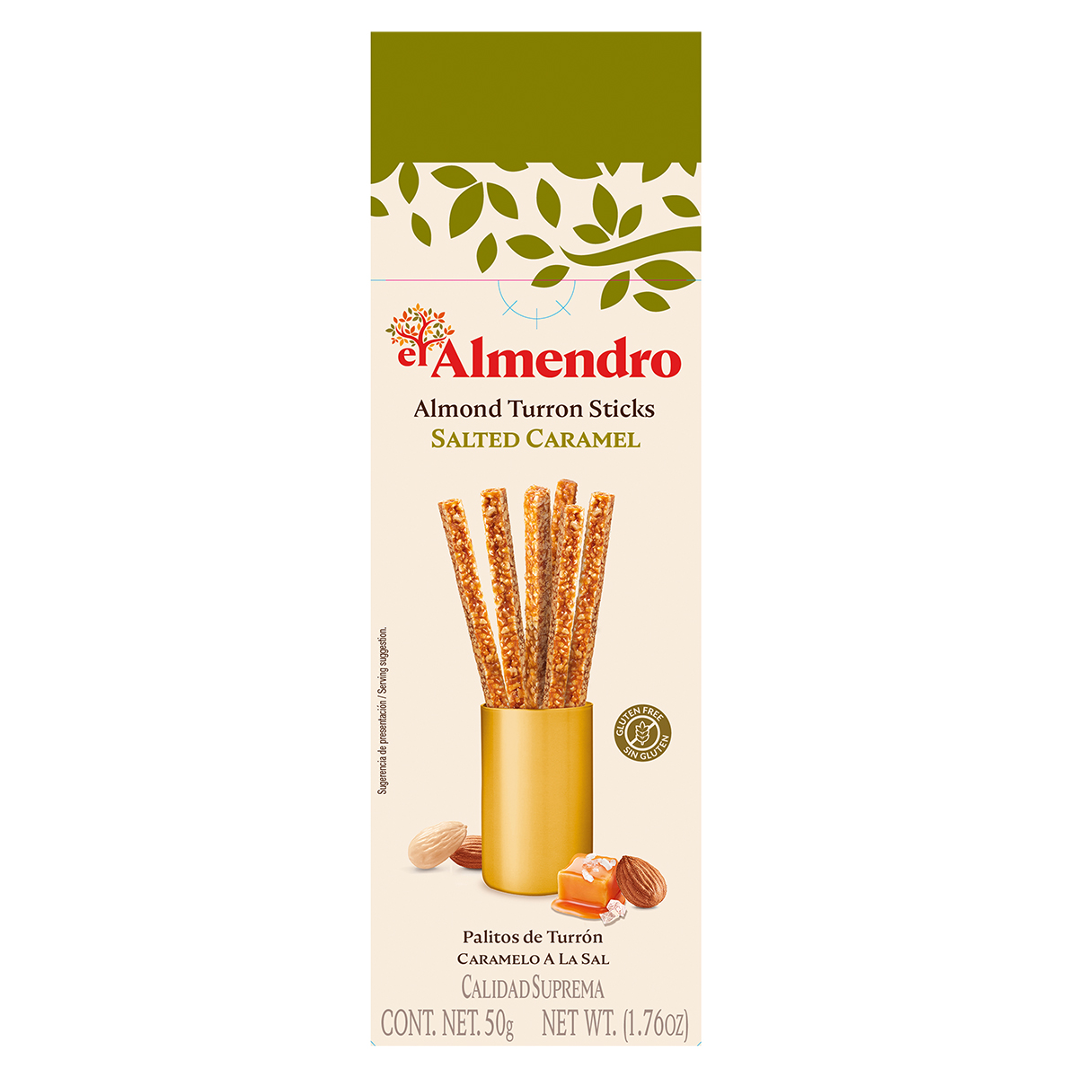 Salted Caramel Turron Sticks50