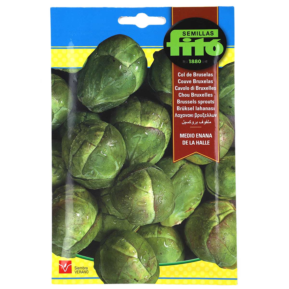 Fito Brussels Sprouts Medio Enana De La Halle
