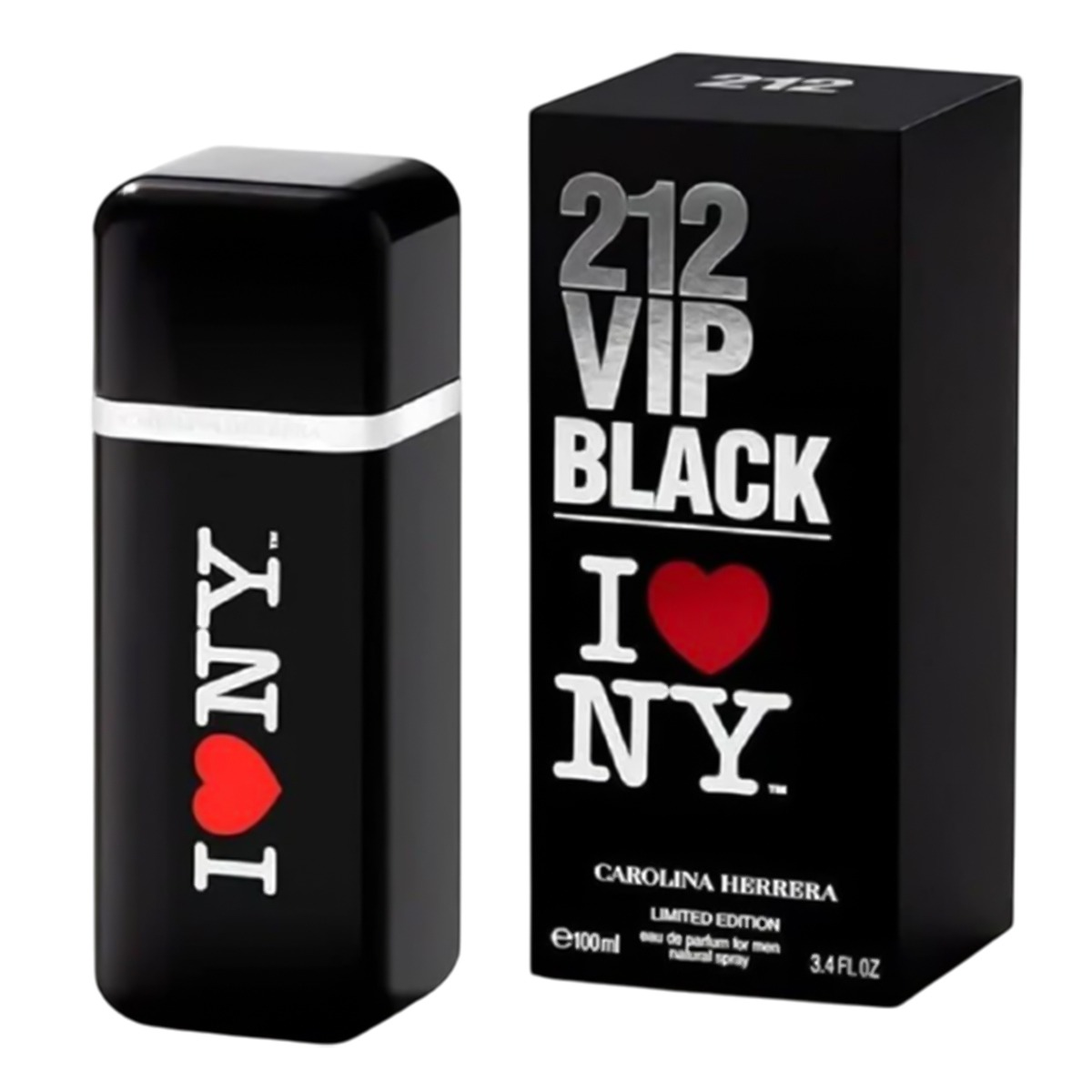 Carolina Herrera 212 VIP Black I Love NY Men EDP Limited Edition 100ml