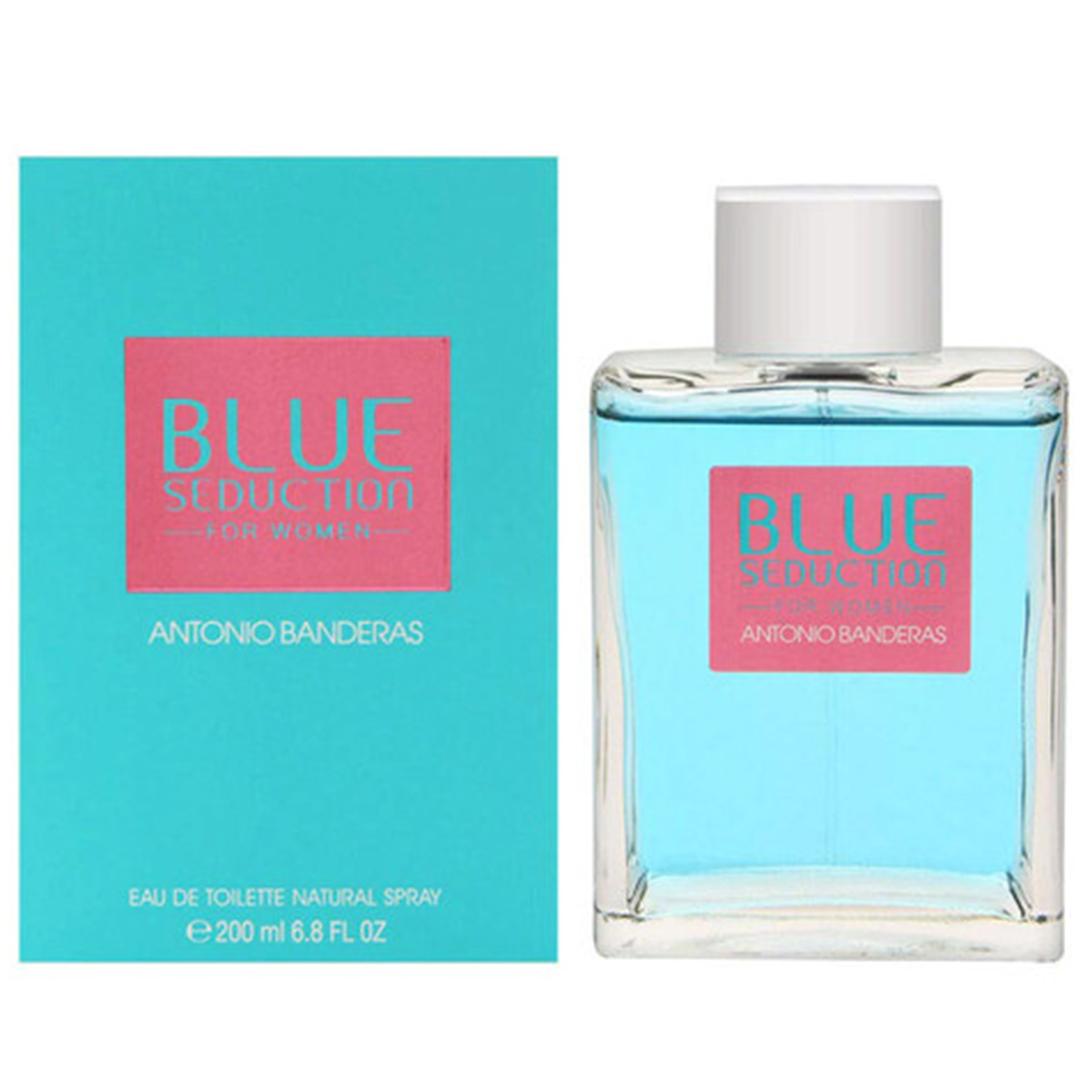 Antonio Banderas Blue Seduction Eau De Toilette Natural Spray For Women 200ml