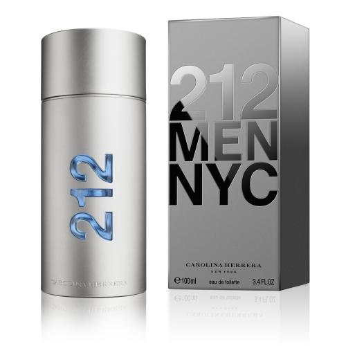 Carolina Herrera 212 MEN NYC Eau De Toilette For Men 100ml