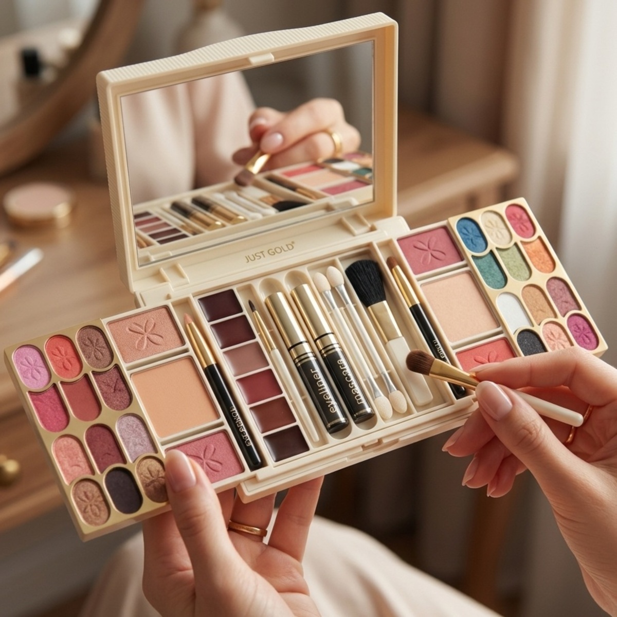 Just Gold Makeup Kit