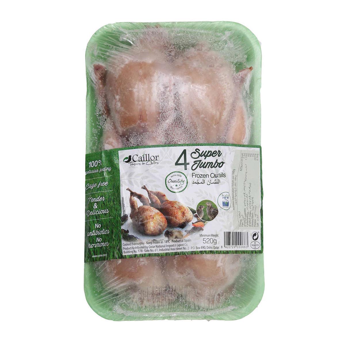 Caillor Super Jumbo Quail 520g
