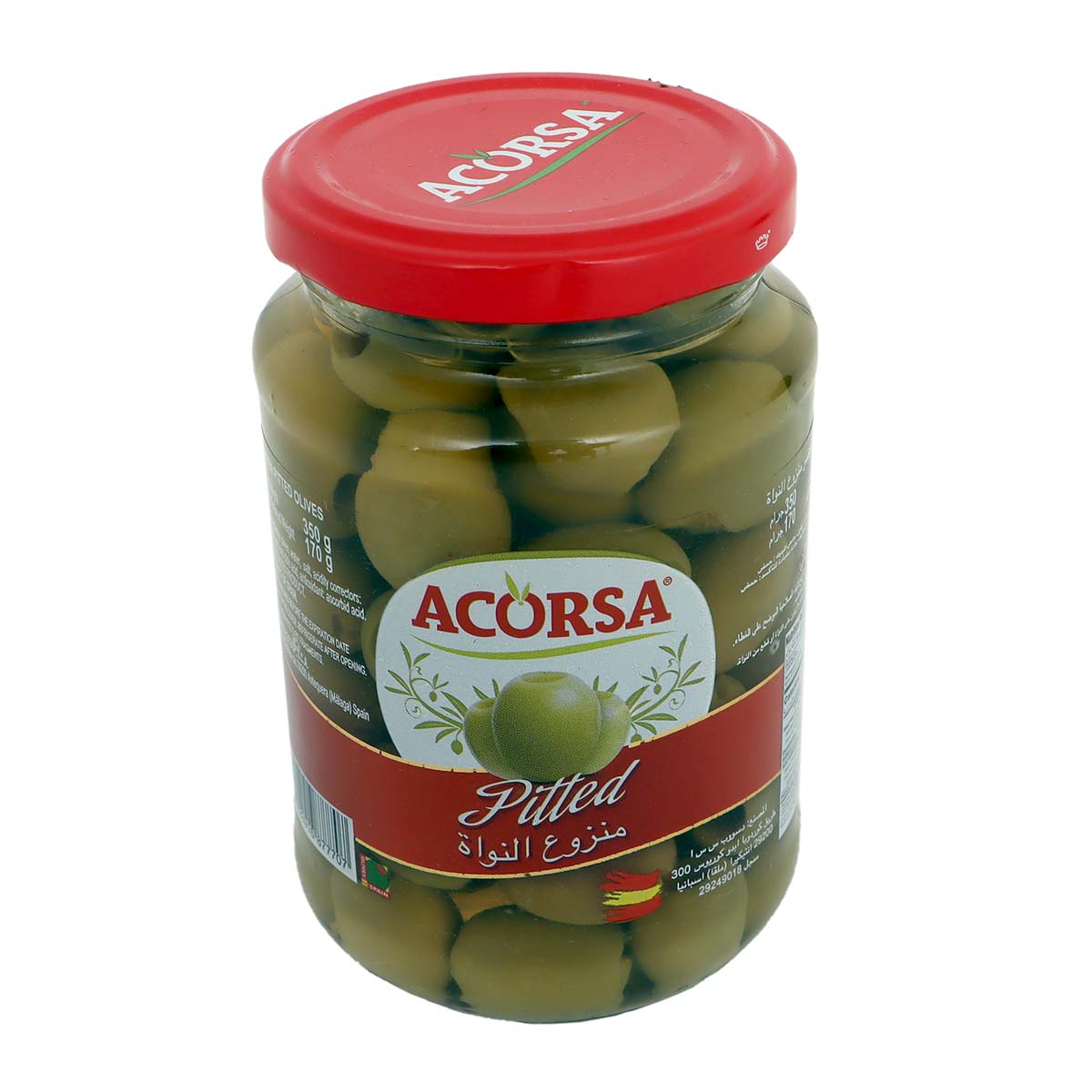 Acorsa Grn Pitted Oliv Jar170G