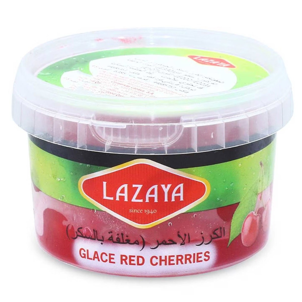 Lazaya Glace Red Cherries 198g