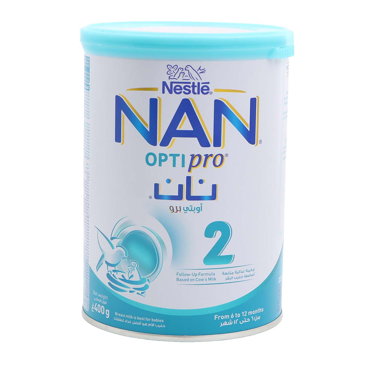 Nestle Nan Opti Pro 2 Follow-Up Formula Milk From 6-12 Months 400g