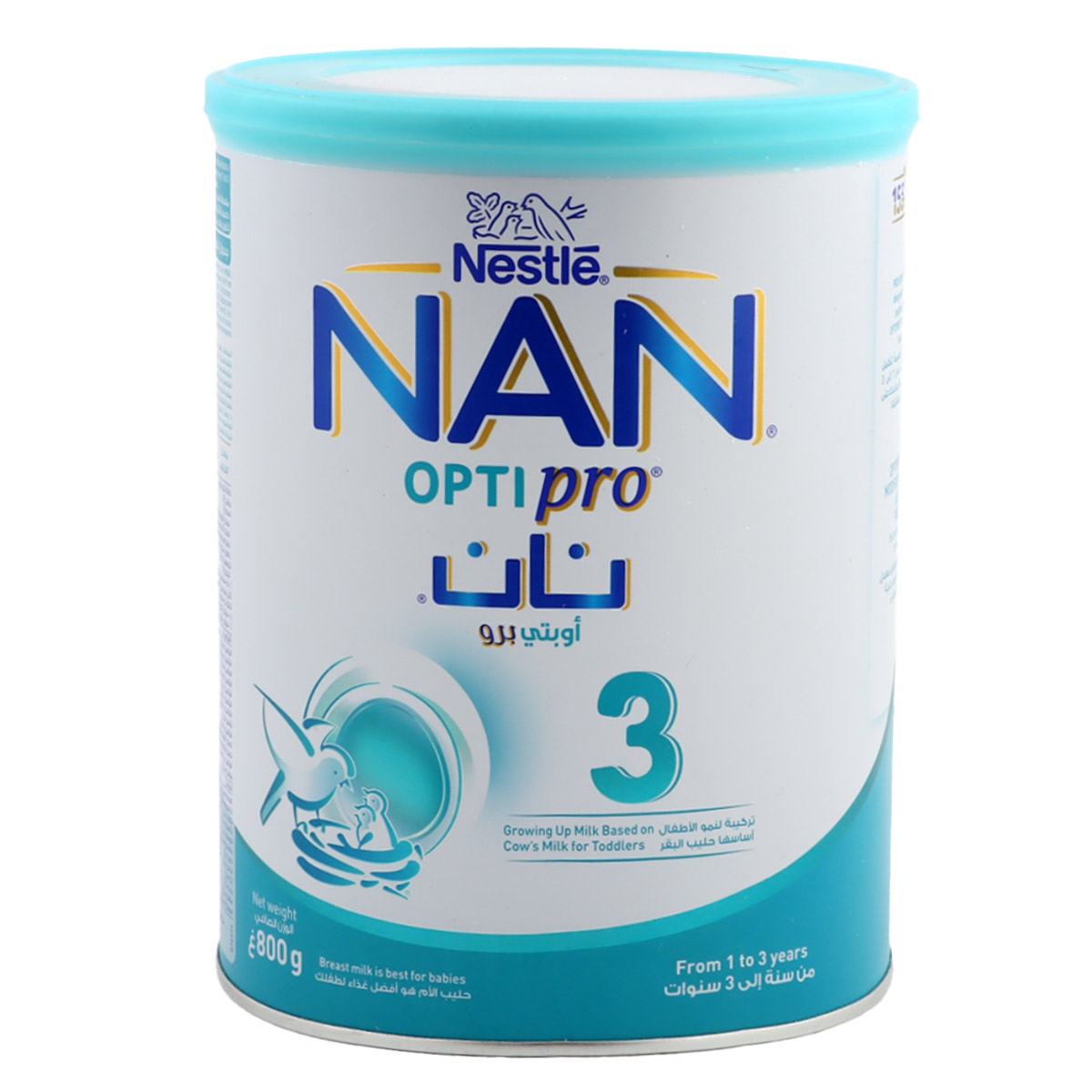 Nestle Nan Milk Powder Stage 3 Optipro Follow-Up Formula 800g