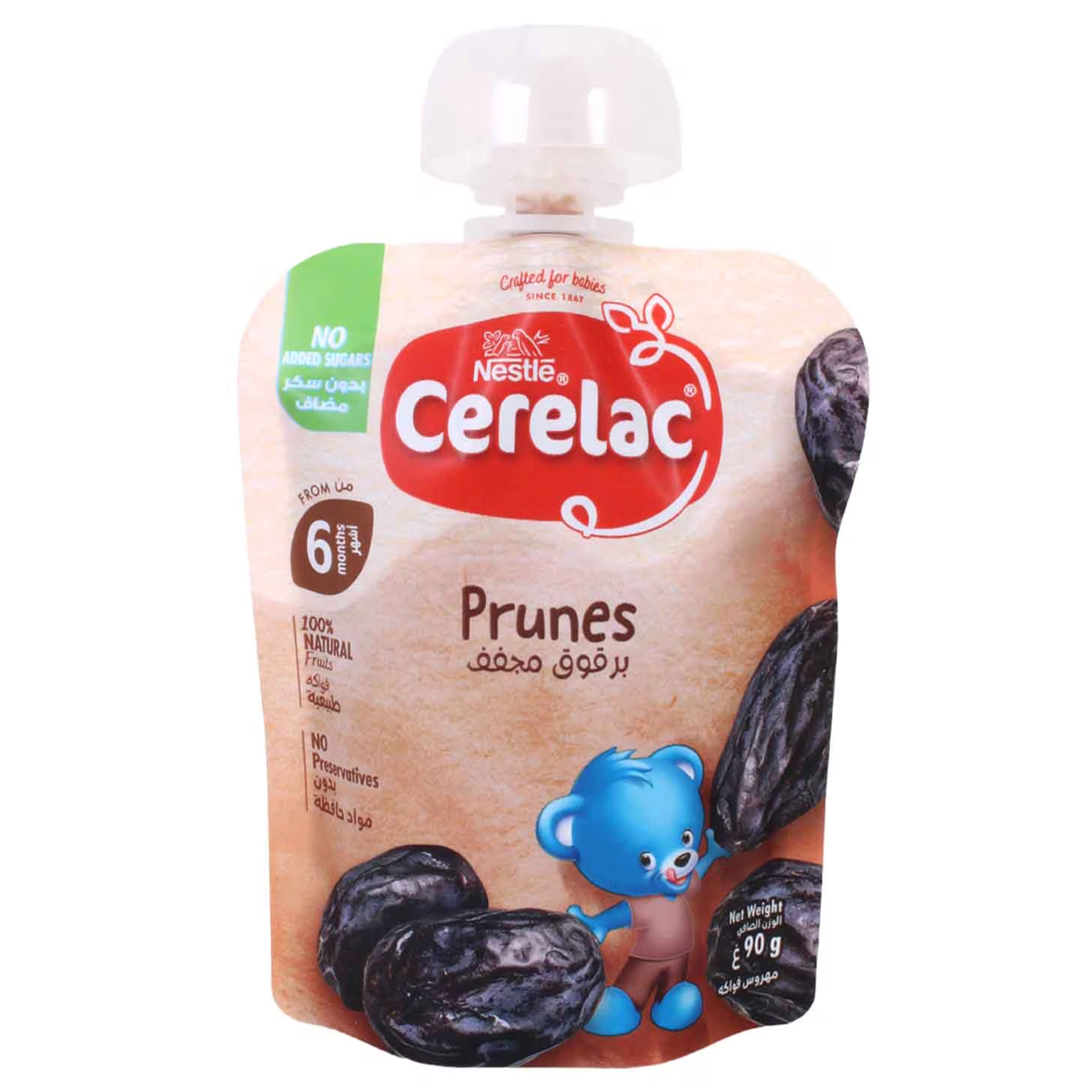 Nestle Cerelac Prunes Puree 90g