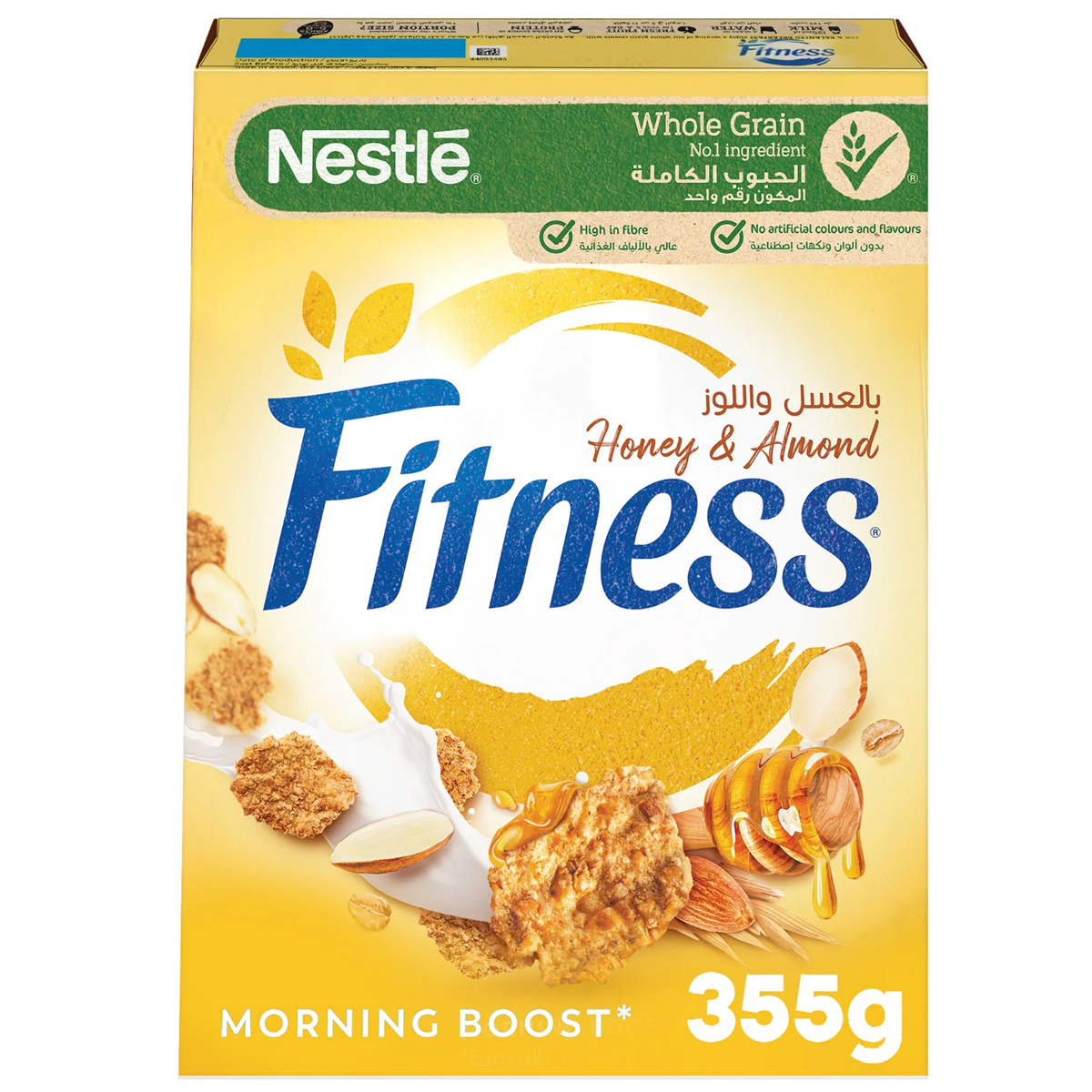 Nestlé Fitness Cereal Honey & Almond 355g