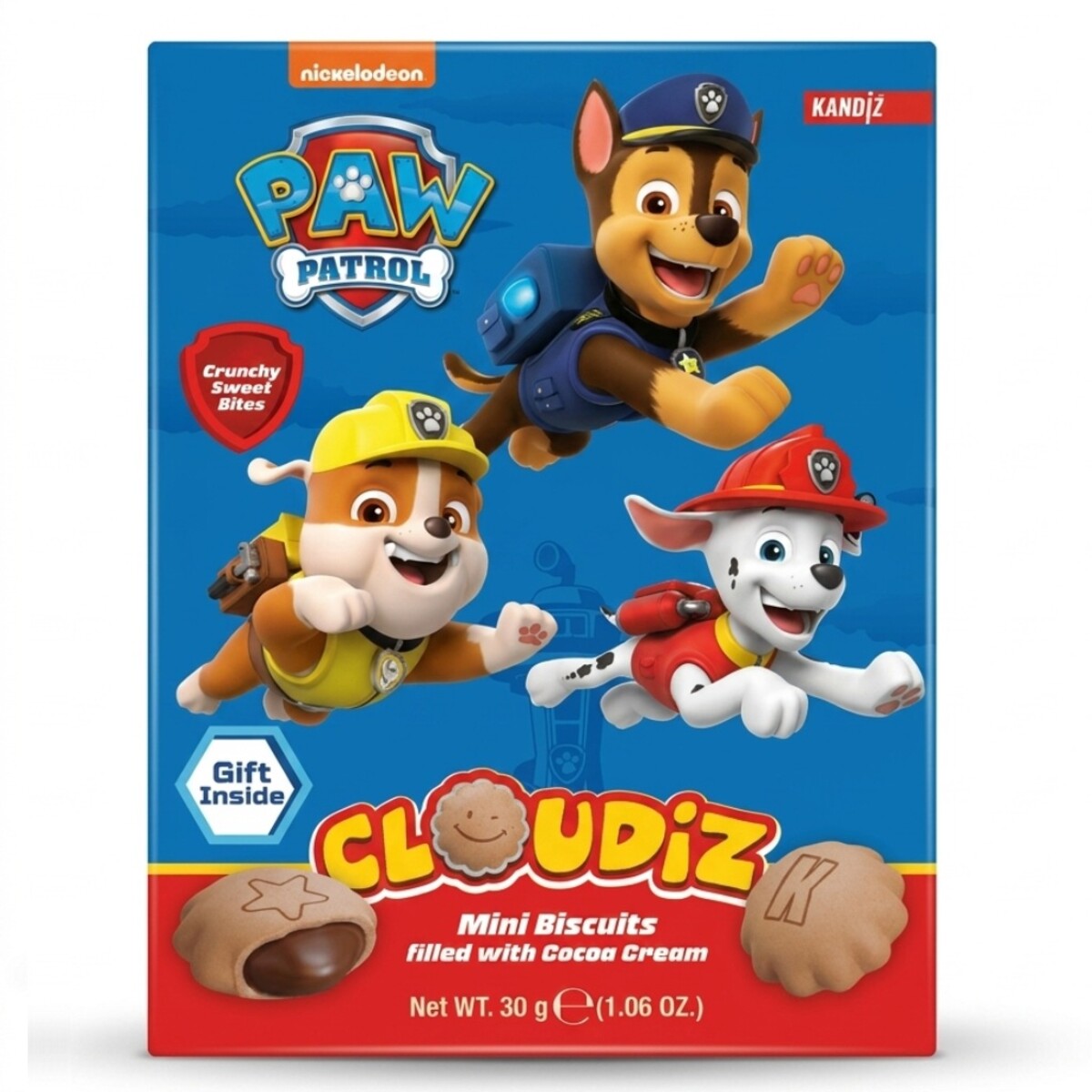 Cloudiz Mini Biscuits Filled with Cocoa Cream 30g
