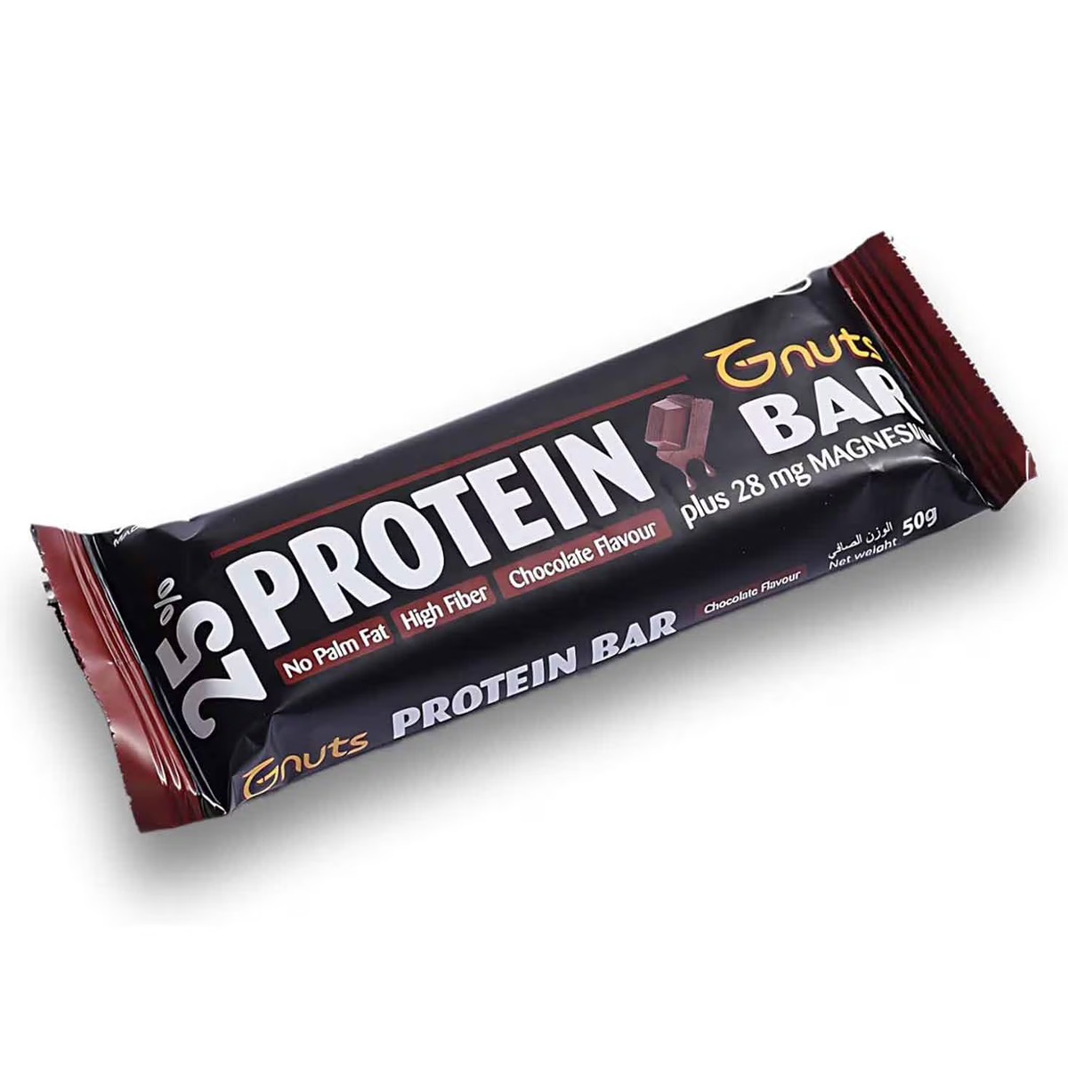 Gnuts Protein Bar Chocolate Flavour 50g