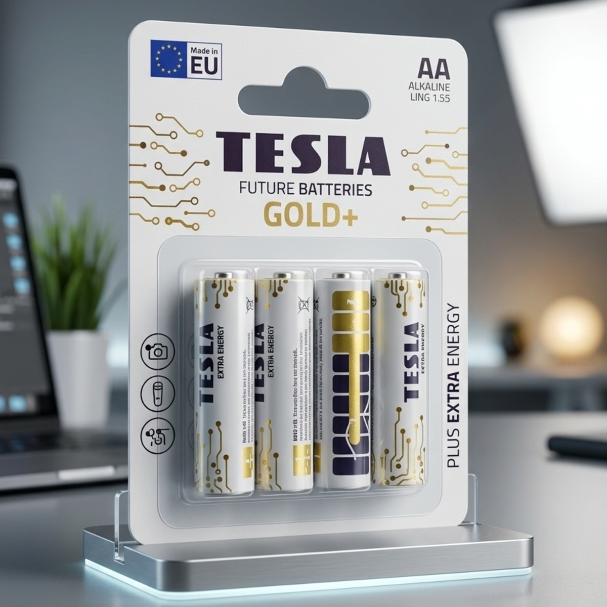 Tesla Alkaline AA Battery