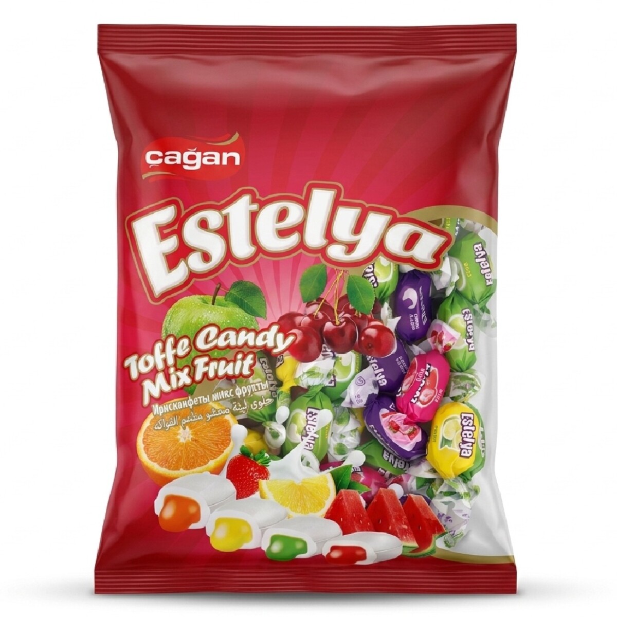 Saha Frutito Toffee Asrtd450Gm