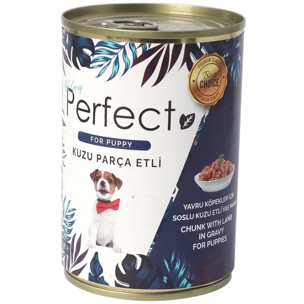 Bil Grup Perfect Puppy Dog Food Chunk with Lamb In Gravy 400g