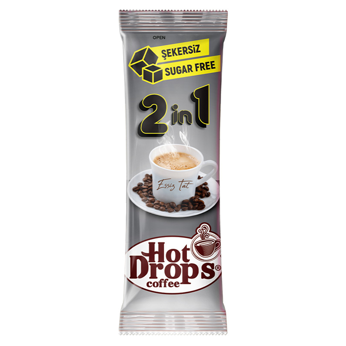 Hot Drops 2 In 1 Sugarfree Coffee 12g