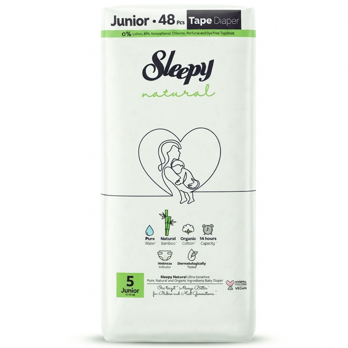 Sleepy Tape Diapers No. 5 For Juniors 1 x 48 Prices