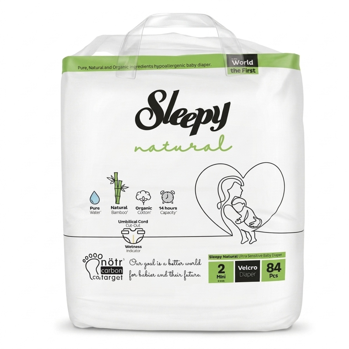 Sleepy Natural Diaper No.2 84 Pieces