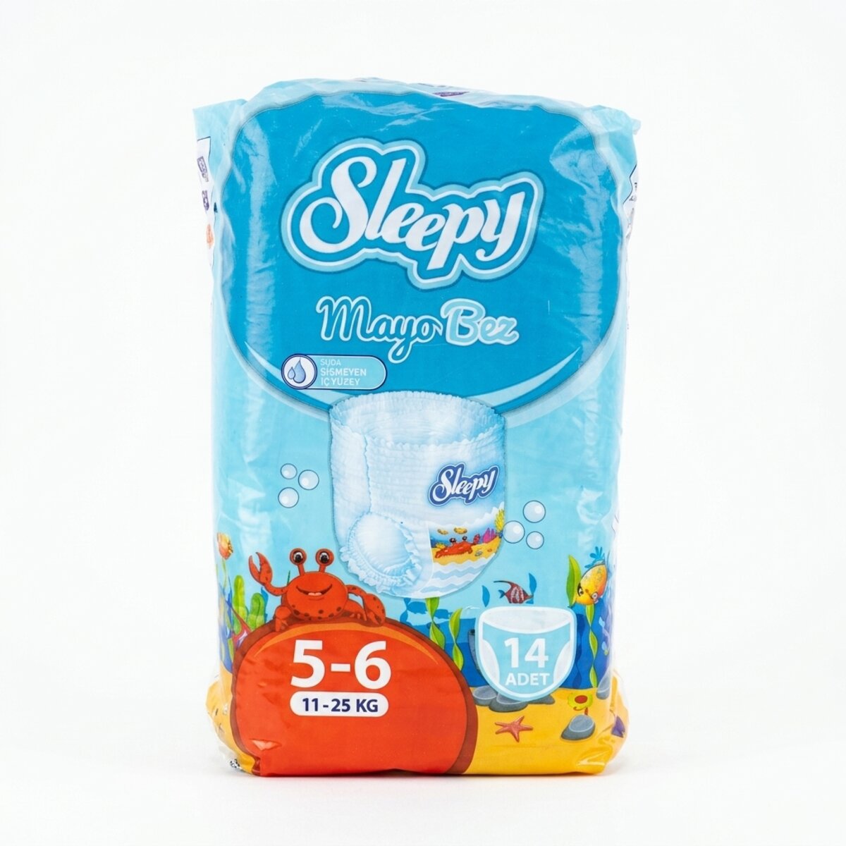 Sleepy Mayo Bez Diapers Size 5-6 14 Pieces